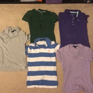 Ralph Lauren and Aero Polos